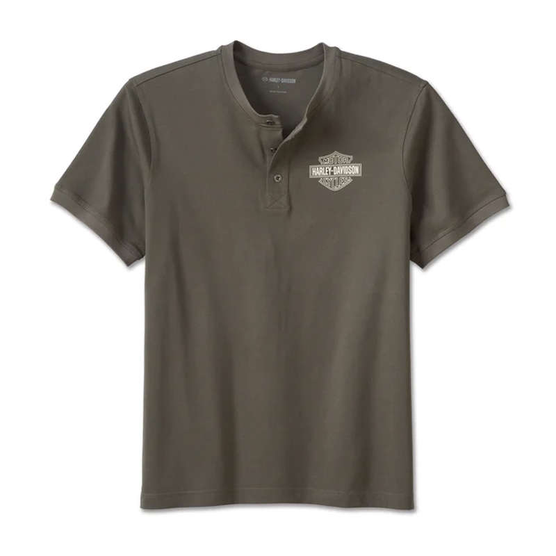 Men's Combustion Henley - Grape Leaf - XL