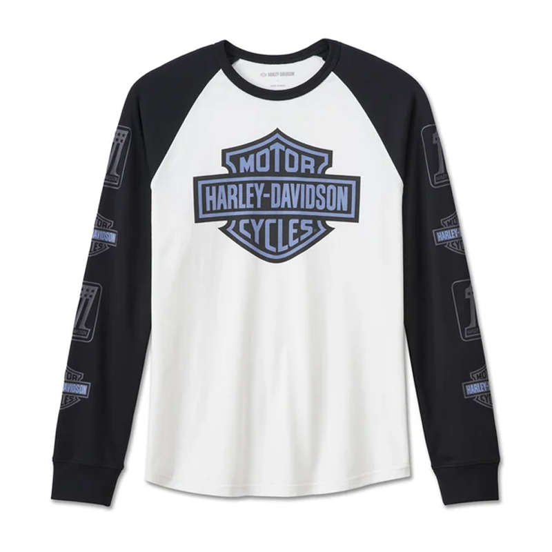 Men's Bar &amp; Shield LS Raglan - XL