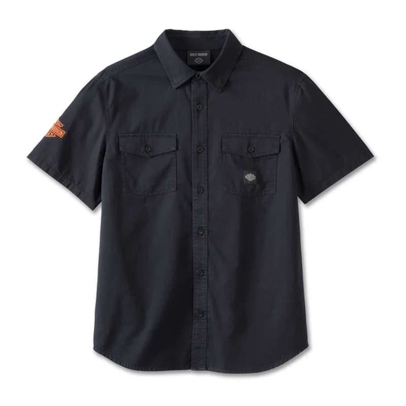 Men's Whiplash Shirt - Black Beauty - M