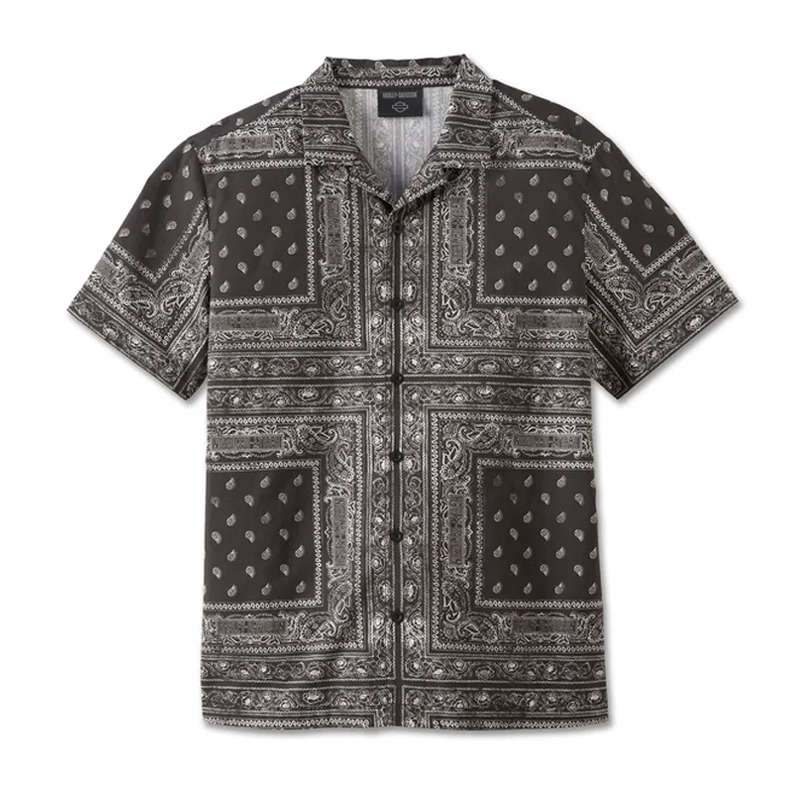 Men's Harley Bandana Shirt - XL