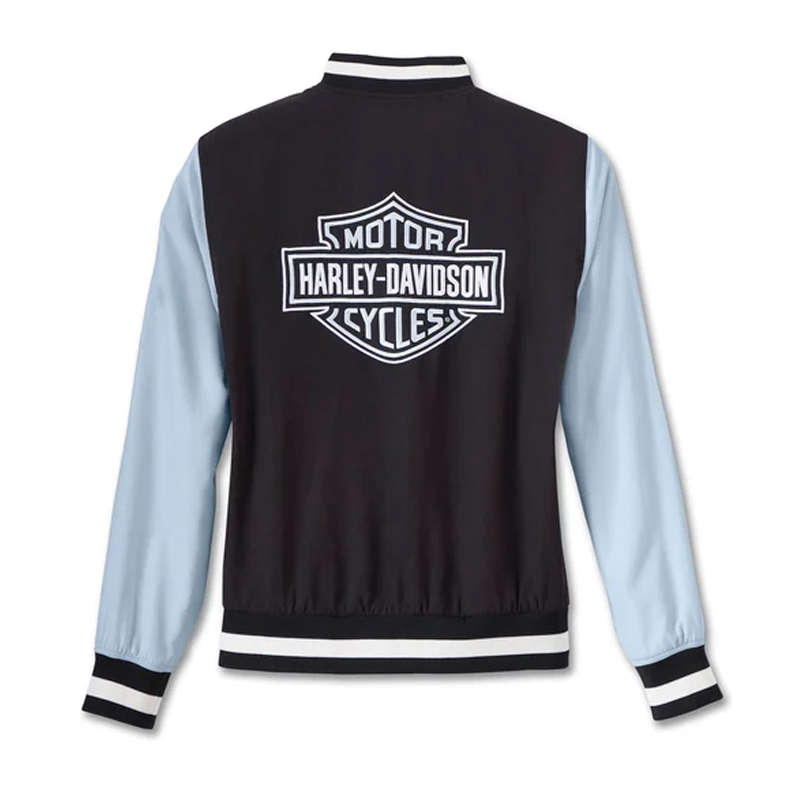 Women's Classic Bar &amp; Shield Bomber Jacket - L