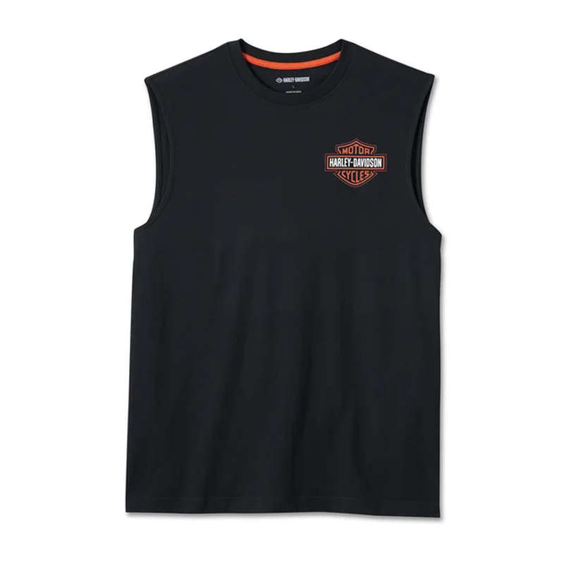 Men's Bar &amp; Shield Muscle Tee - 4XL