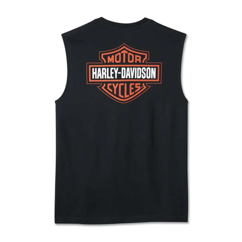 Men's Bar &amp; Shield Muscle Tee - 4XL
