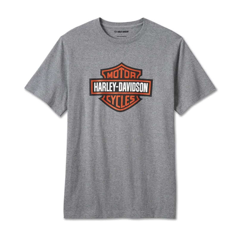 Men's Bar &amp; Shield Tee - Medium Heather Grey - L