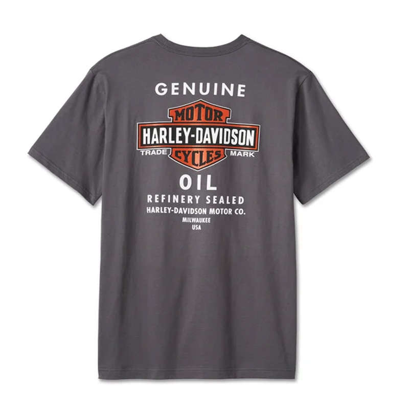 Men's Oil Can Tee - Blackened Pearl - L