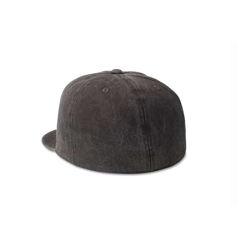 Bar &amp; Shield Washed Fitted Cap - Black Beauty - XL