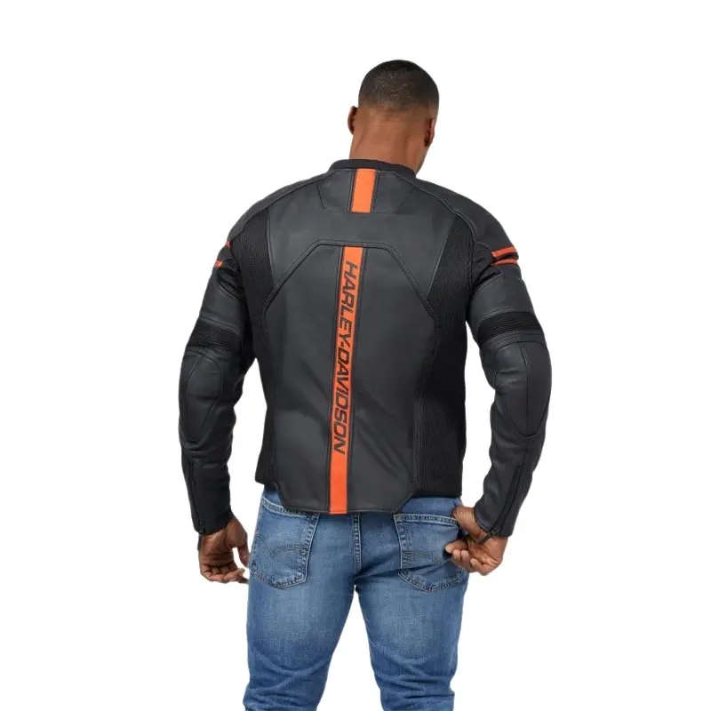 Men's Brawler Leather Jacket - S