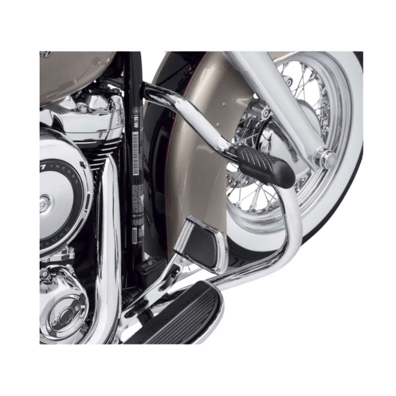 Mustache Engine Guard - Chrome