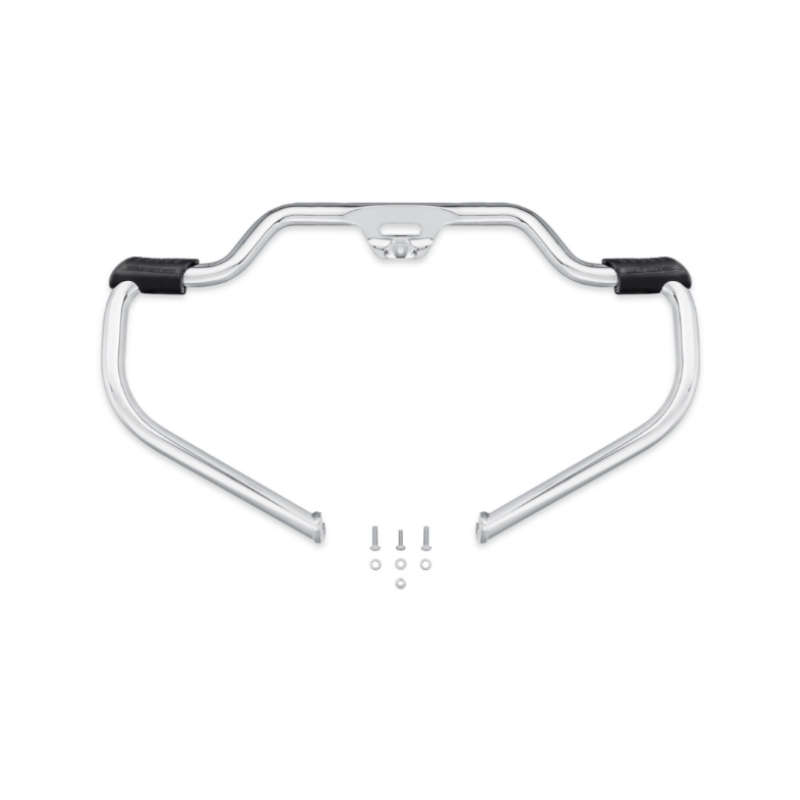 Mustache Engine Guard - Chrome
