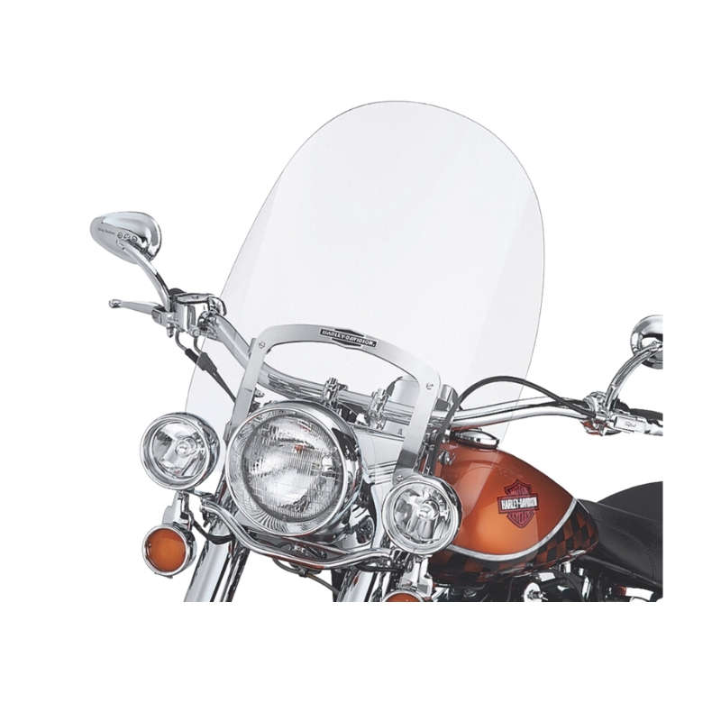 King-Size Nostalgic H-D Detachables Windshield for FL Softail Models