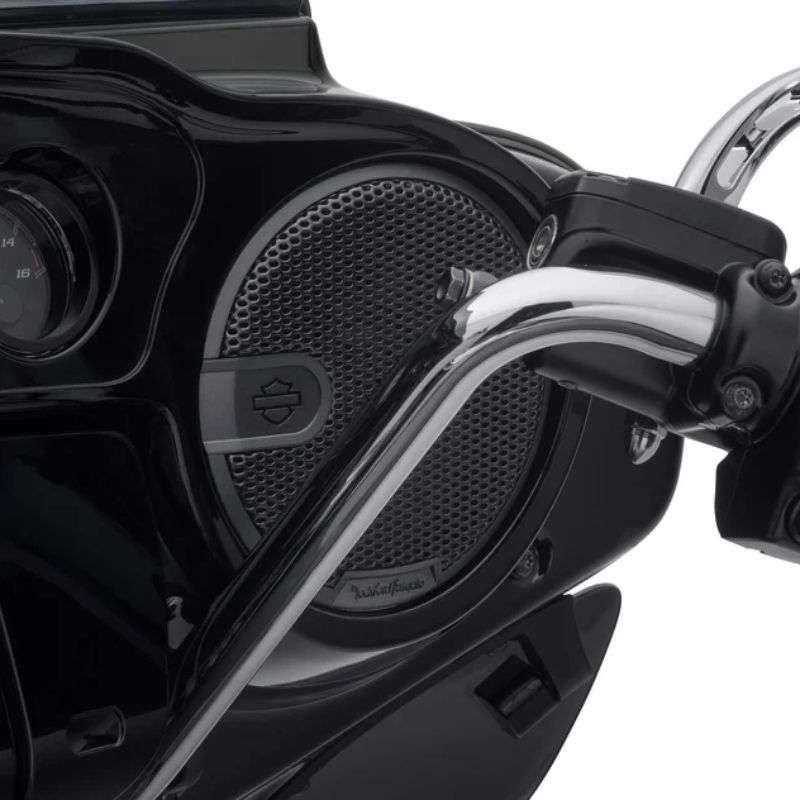 Audio powered by Rockford Fosgate - Stage I Fairing Speakers