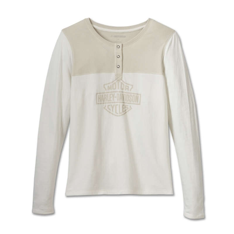 Women's Timeless Long Sleeve Henley - M