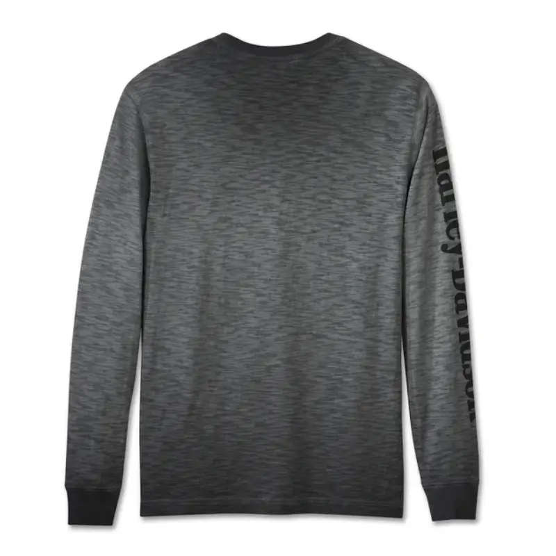 Men's Oil Can Slub Long Sleeve Tee - S