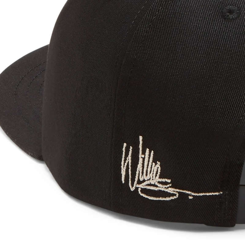 Willie G. Silver Wings Leather Patch Adjustable Baseball Cap