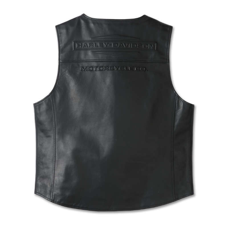 City Limits Leather Vest - M