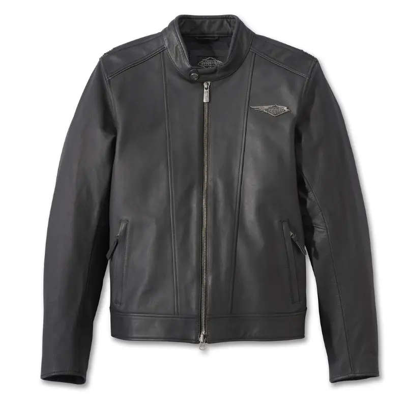 Men's 120th Anniversary Revelry Leather Jacket - 3XL