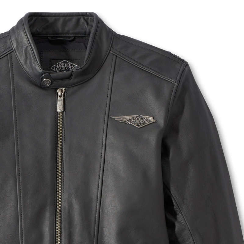 Men's 120th Anniversary Revelry Leather Jacket - 3XL