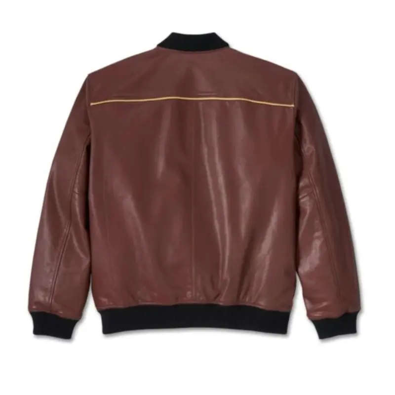Mens 120th Anniversary Leather Jacket - 2XL