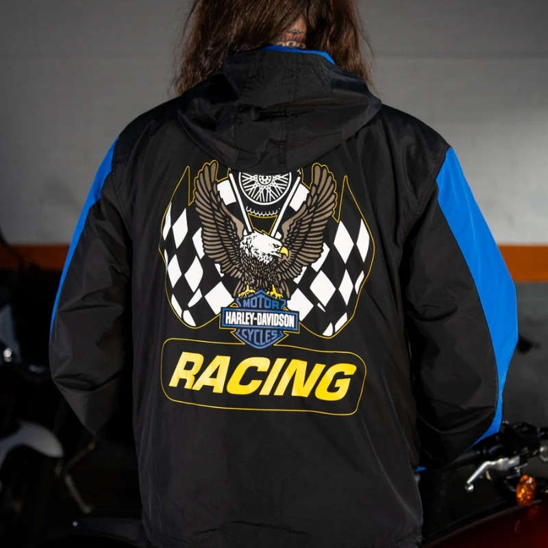 Men's Dual Sport Reversible Anorak Jacket - XL