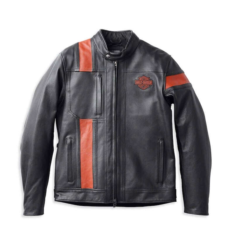 Mens Hwy-100 Waterproof Leather Jacket - 2XL