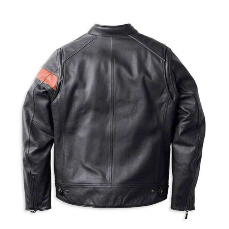 Mens Hwy-100 Waterproof Leather Jacket - 2XL