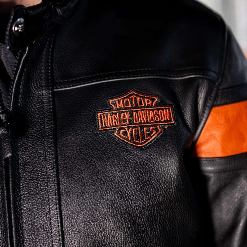 Mens Hwy-100 Waterproof Leather Jacket - 2XL