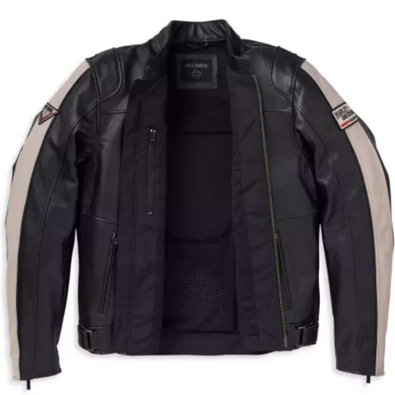 Men's Enduro Leather Riding Jacket - 4XL