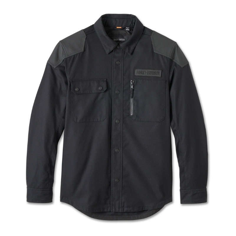 Willie G Skull Graphic Operative 2.0 Riding Shirt Jacket - S
