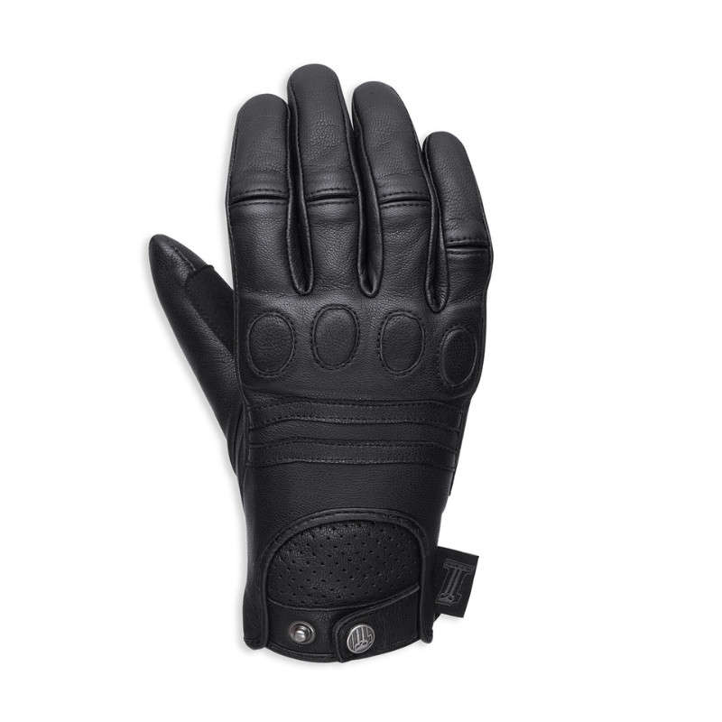 Women's #1 Skull Leather Gloves - M