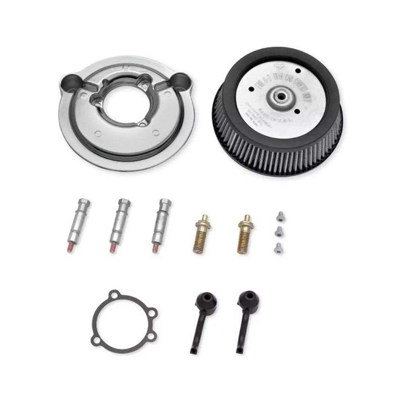 Screamin' Eagle Round Sportster High-Flow Air Cleaner Kit
