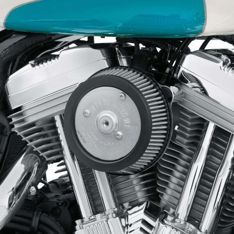 Screamin' Eagle Round Sportster High-Flow Air Cleaner Kit