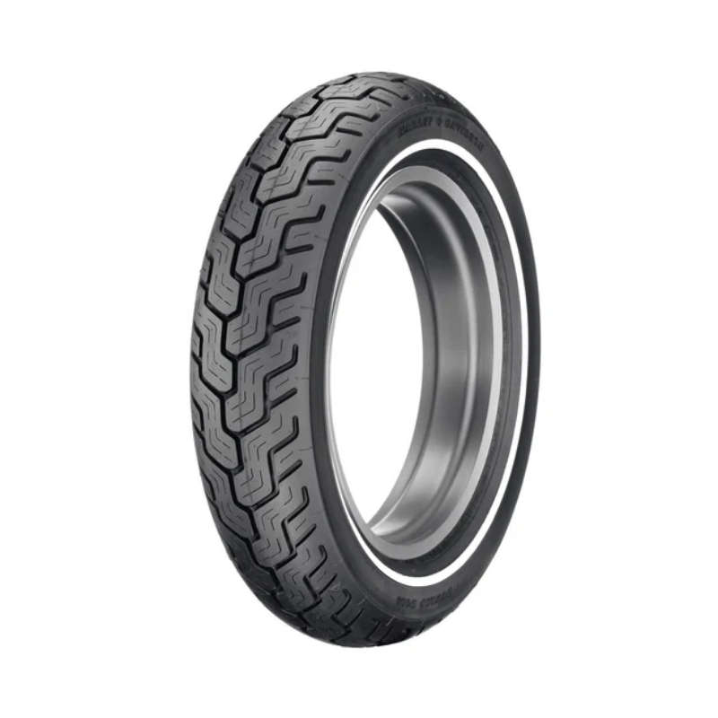 Dunlop Tire Series - D402 MT90B16 Slim Whitewall - 16 in. Rear