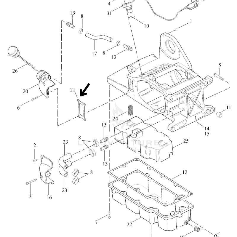 Gasket Oil Filler Spout