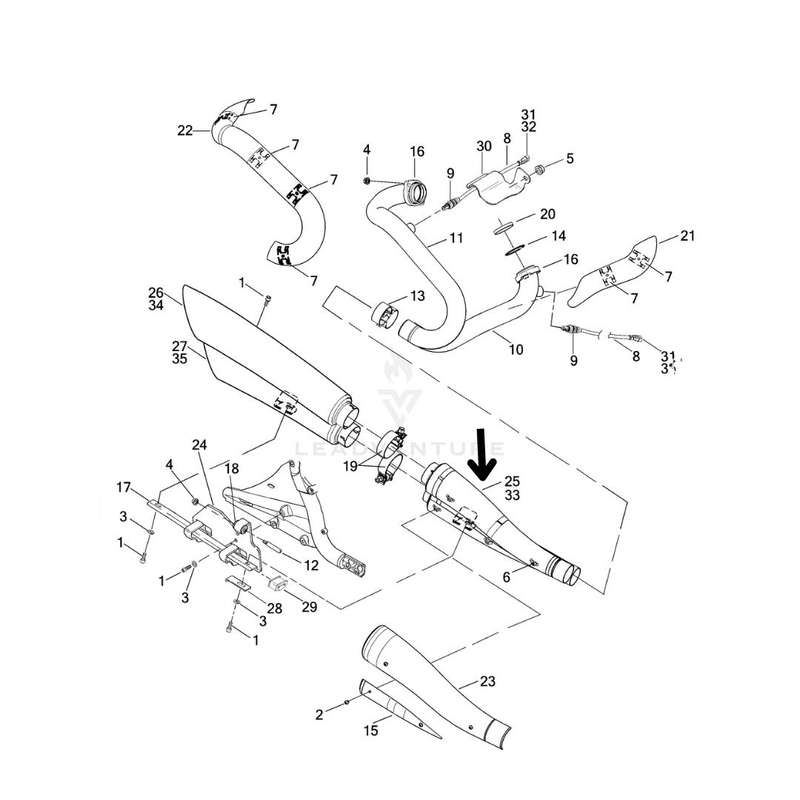 Auxiliary Volume Exhaust