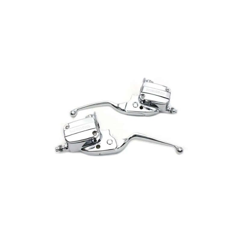 Chrome handlebar control kit
