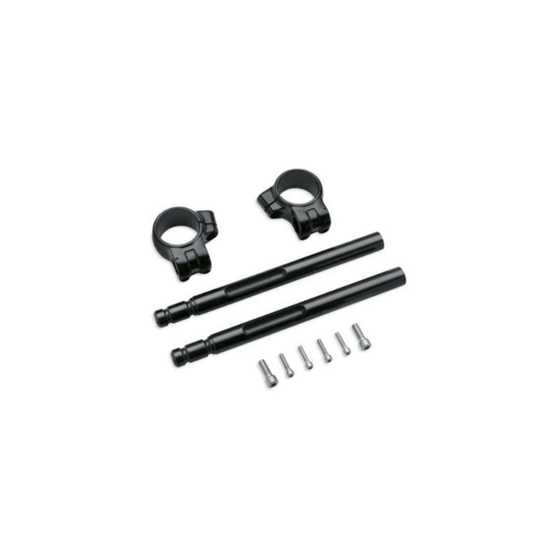 Clip On Handlebar Kit  Gloss Black, 55MM
