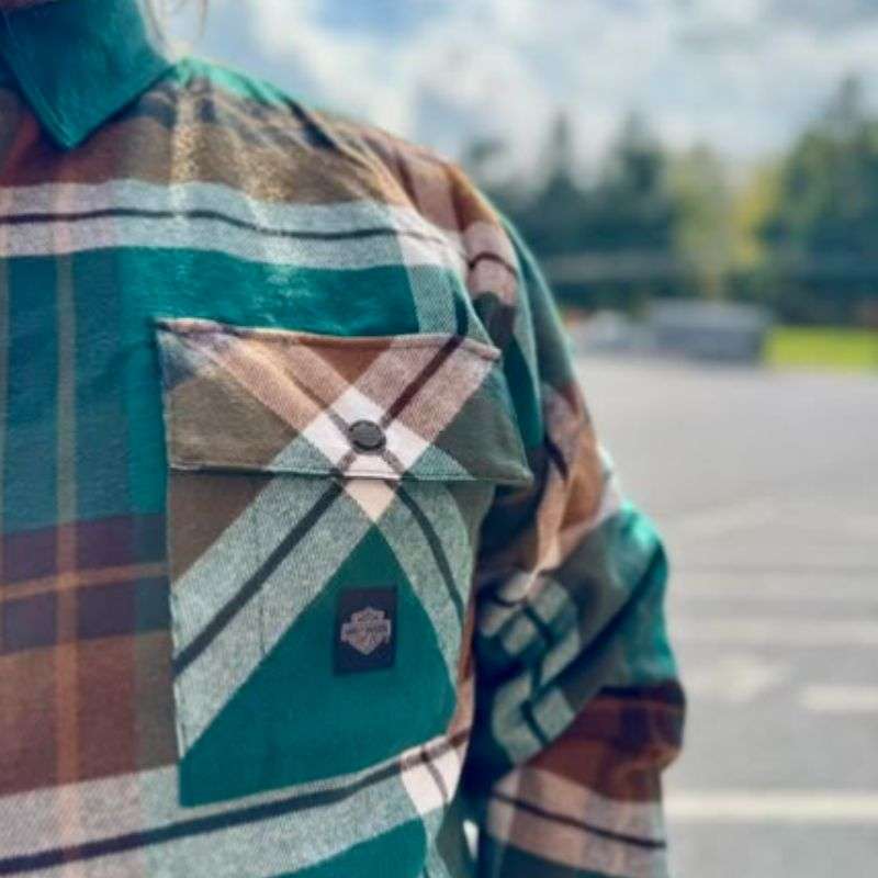In Between The Line Shirt Jacket - 2XL