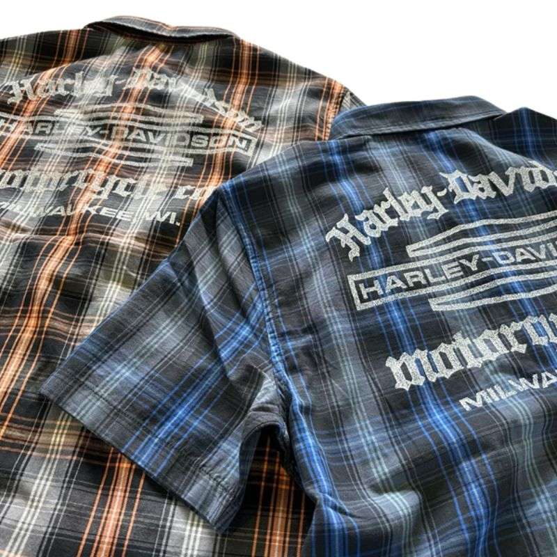 Men's Staple Short Sleeve Shirt - Plaid - 2XL