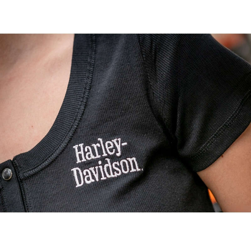 Women's Ribbed Tee - L
