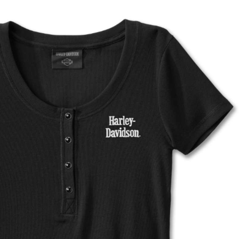 Women's Ribbed Tee - L