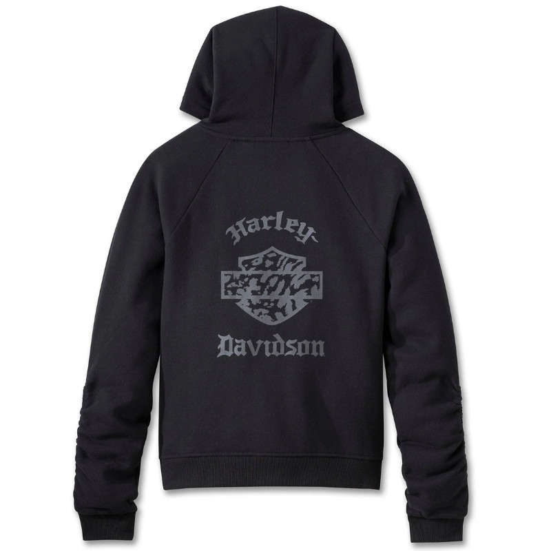 Women's Wild Cat Bar & Shield Raglan Hoodie - 2XL