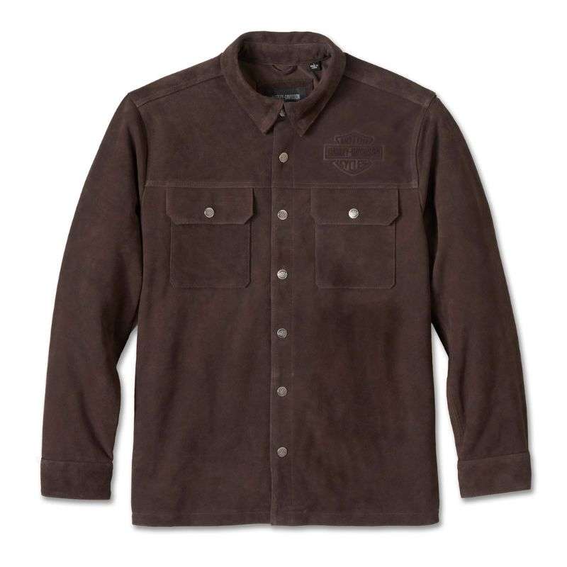 Milwaukee Aviator Suede Overshirt - XL