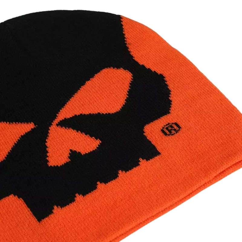 Willie G Skull Beanie and Glove Gift Set