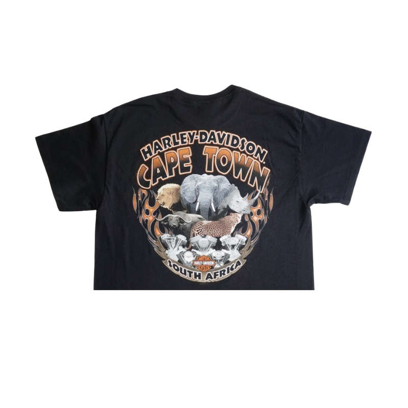 Mens White Outline Dealer Tee