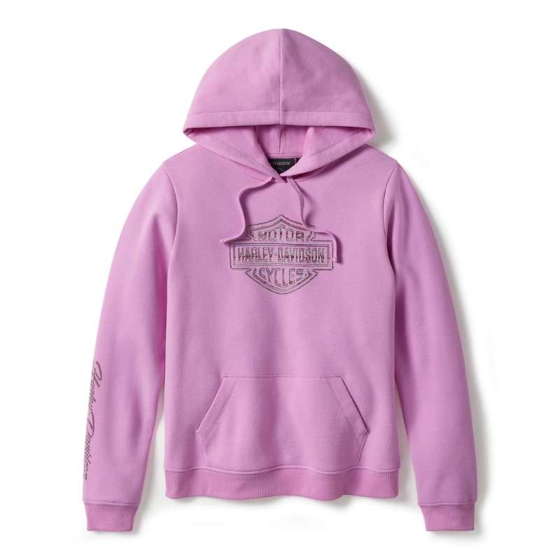 Essential Bling Pullover Fleece Hoodie - XS