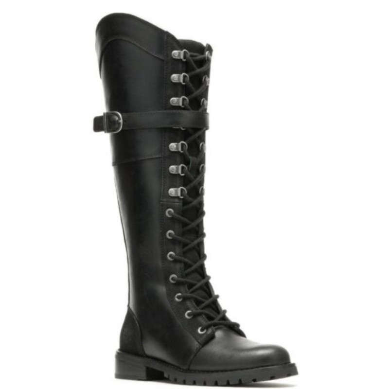Women's Bradner Lace-Up 16" Motorcycle Boots - UK 4.5