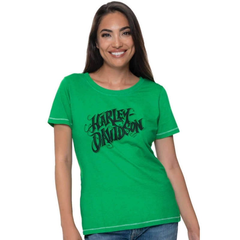 Womens Filigree Dealer Tee - L