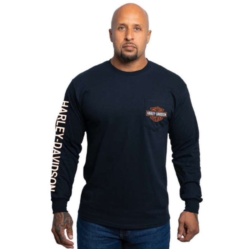Mens Bar & Shield Pocket Dealer Tee - 3XL