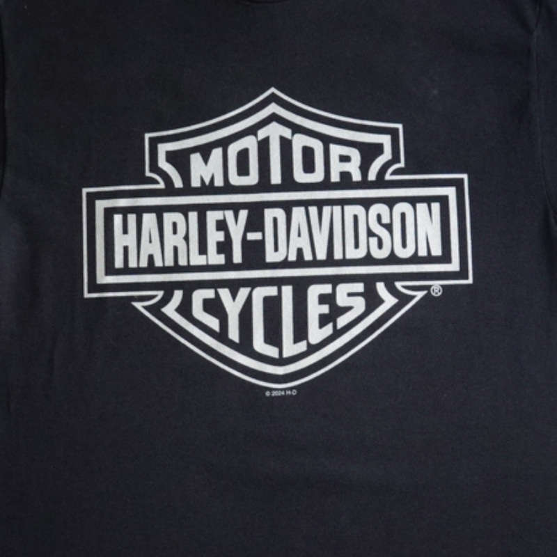 Mens Silver Bar & Shield Dealer Tee - 5XL