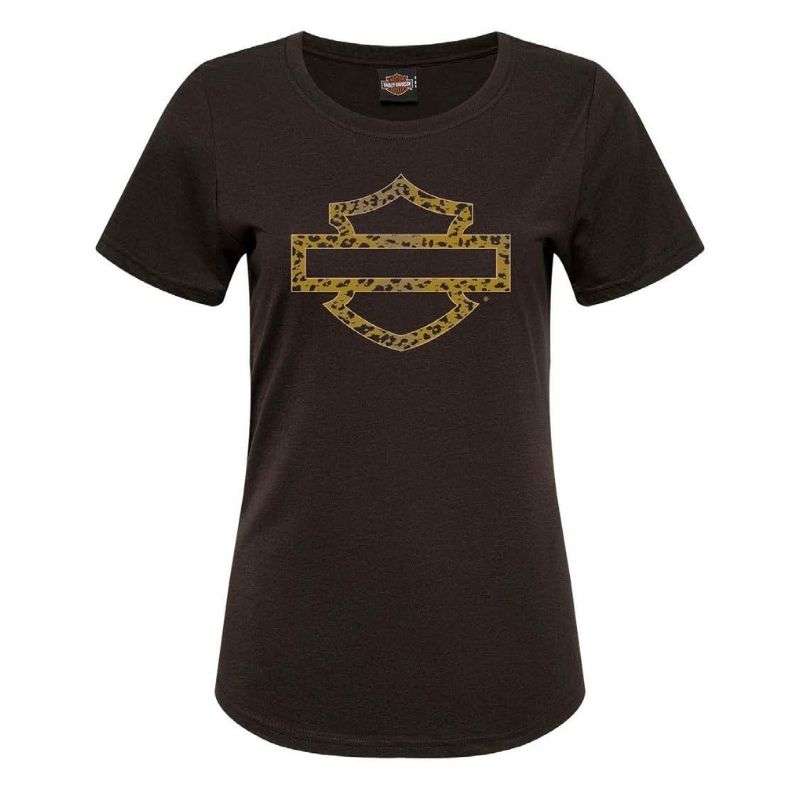 Womens Leopard Dealer Tee - XS